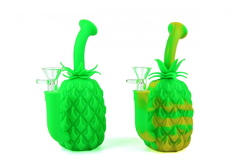 Бонг Silicone Pineapple - Прикольные товары - Магазин вапорайзеров, бонгов и лучших аксессуаров для курения  rastastore.ru