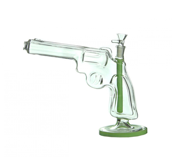 Бонг Gun Bubbler - Бонги - Арт бонги - Магазин вапорайзеров, бонгов и лучших аксессуаров для курения  rastastore.ru